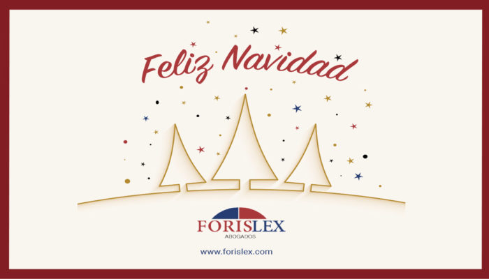 Forislex Abogados en Madrid Norte les desea Feliz Navidad
